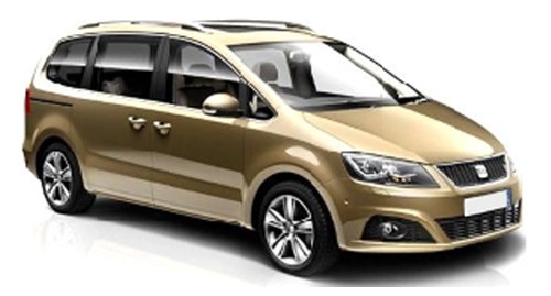 Trekhaak + kabelset Seat Alhambra, MPV | 2012 - 2015