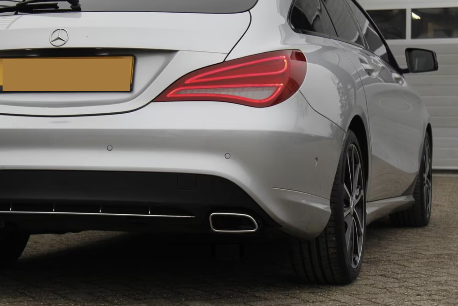 geen AMG-Line bumper pakket